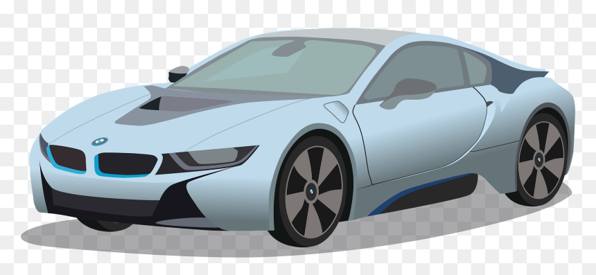 Supercar, HD Png Download - bmw i8 png