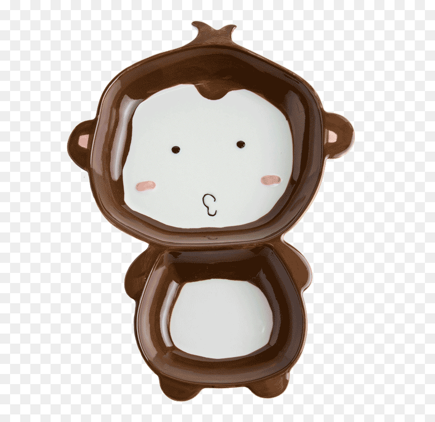 Children"s Bowl Ceramic Household Cute Cartoon Dishes - Cartoon, HD Png Download - dishes png