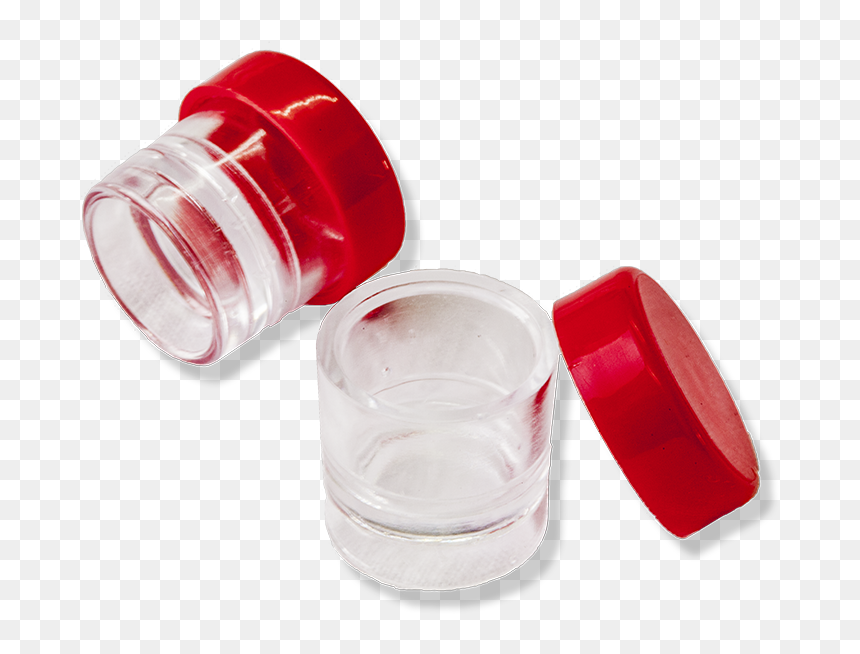 Ps Single-dose Saffron Vial With Red Cap - Water Bottle, HD Png Download - vial png