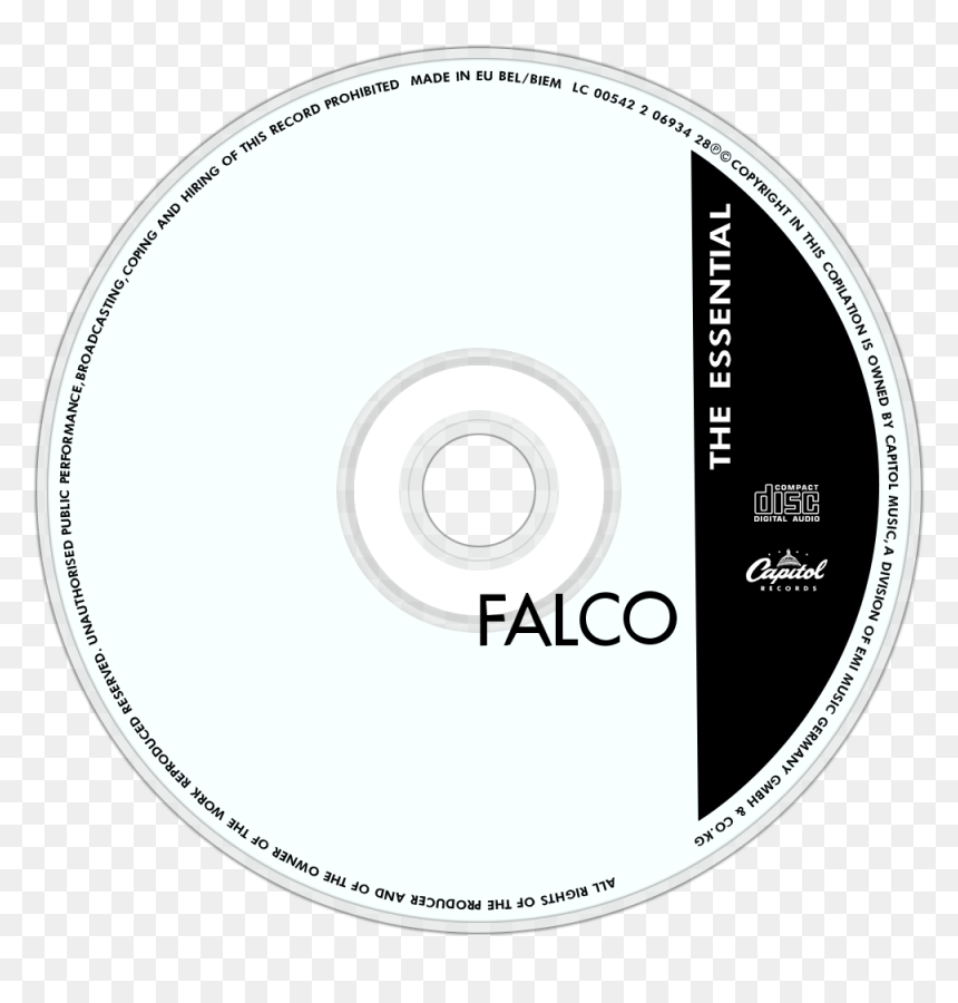 Falco The Essential Falco Cd Disc Image - Falco Exquisite, HD Png Download - falco png