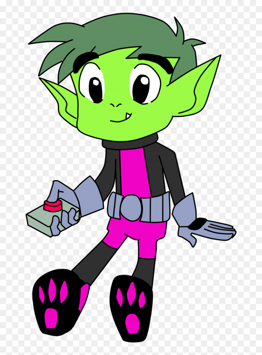 Beast Boy Clipart - Beast Boy, HD Png Download - boy clipart png