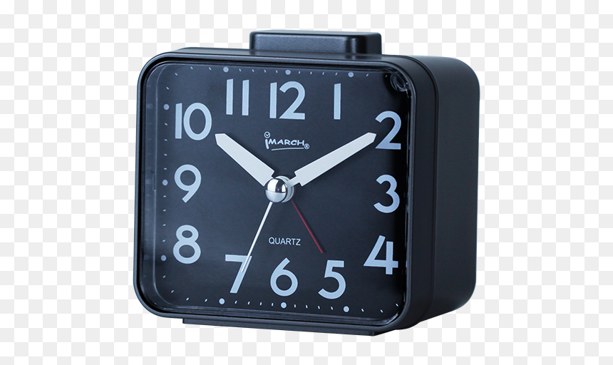 High Volume Desk Alarm Clock Quartz Beeps Alarm Seconds - Analog Watch, HD Png Download - clock hand png