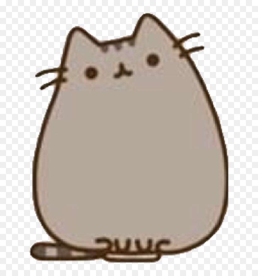 #pusheen #cat #whiskers #grey #freetoedit - Pusheen The Cat, HD Png Download - cat whiskers png