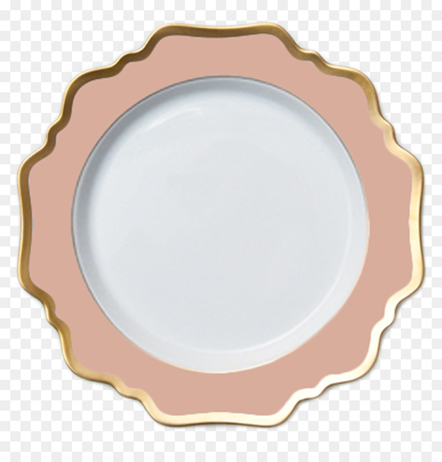 Wholesale Gold Porcelain Wedding Dinner Dishes - Plate, HD Png Download - dishes png