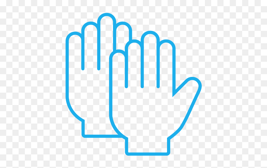 Unicef Inspired Gifts Gloves Icon - Circle, HD Png Download - linked in icon png