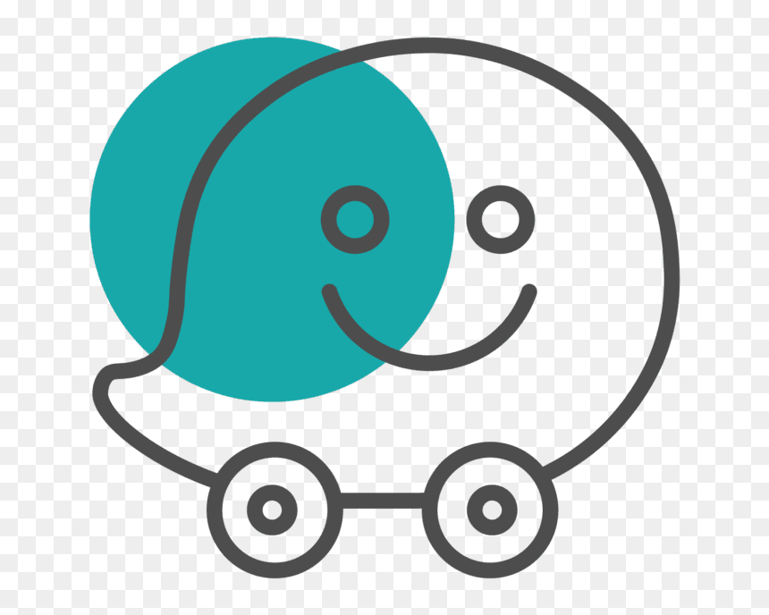 Transparent Waze Logo Png - Advertising, Png Download - waze logo png