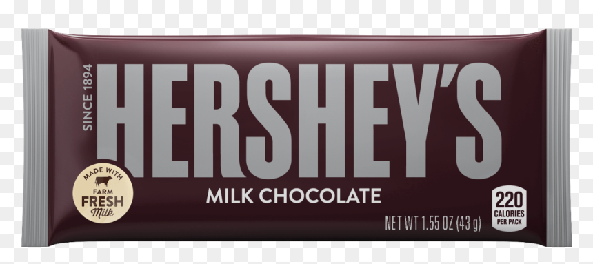 Hersheys Milk Chocolate Bar, HD Png Download - hershey logo png