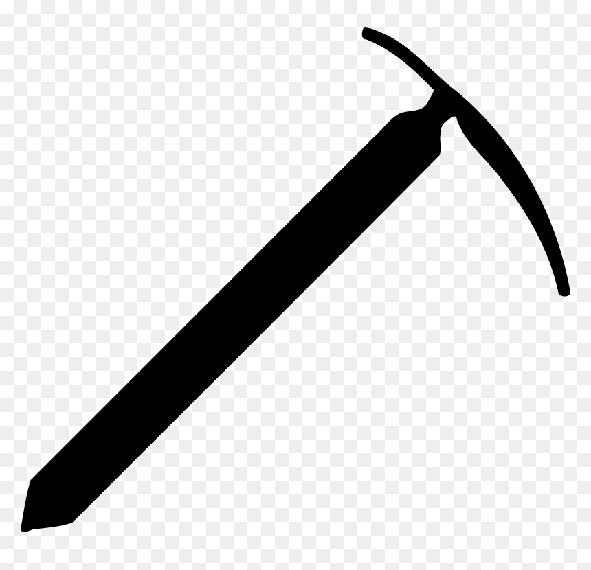 Ice Axe Clipart - Ice Axe Clip Art, HD Png Download - diamond pickaxe png