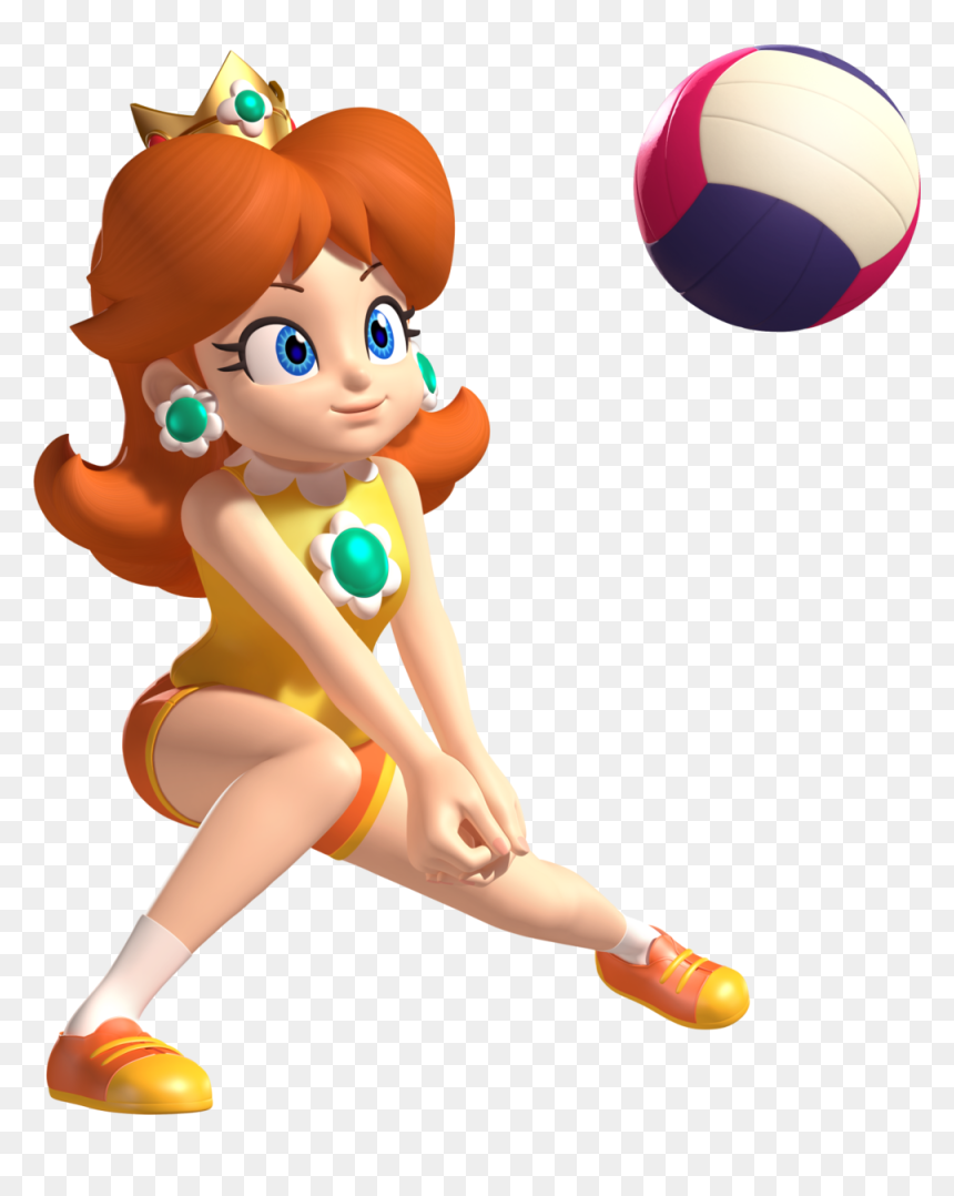 Mario And Sonic At The London 2012 Olympic Games Daisy, HD Png Download - princess daisy png
