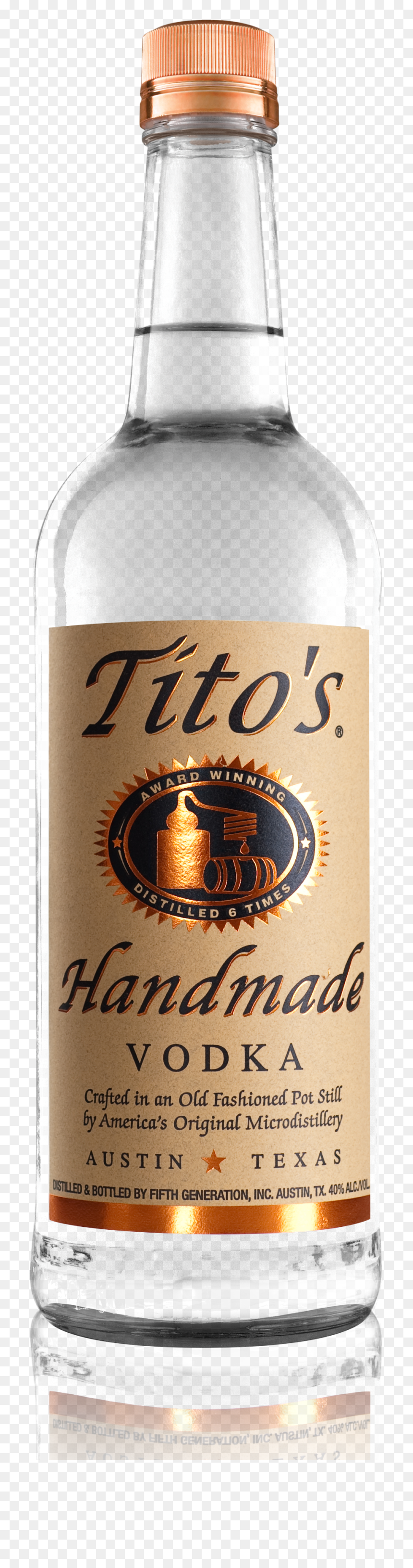 1.75 Tito's Handmade Vodka, HD Png Download - tito's vodka logo png