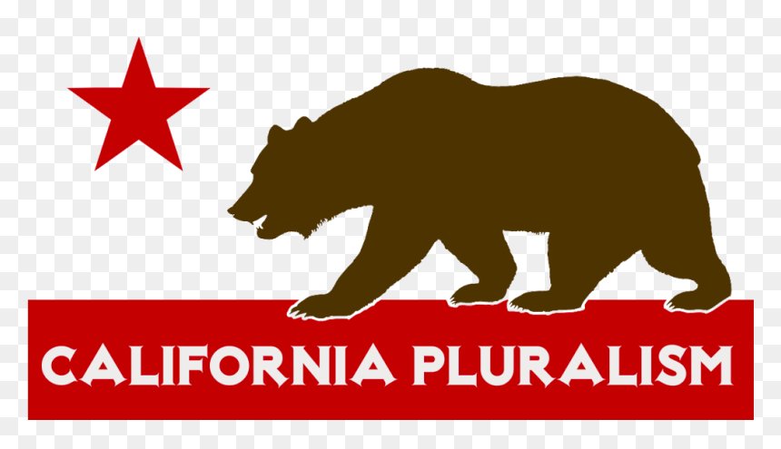 California Pluralism Logo, HD Png Download - california bear png