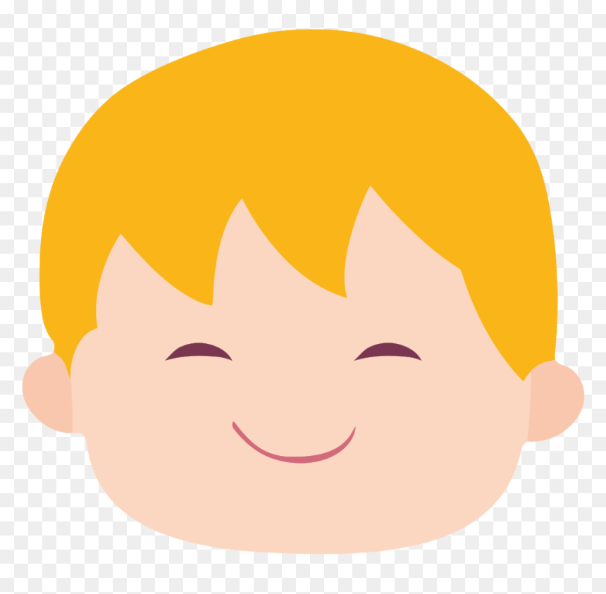 Onlinelabels Clip Art - Boy Head Clipart, HD Png Download - boy clipart png