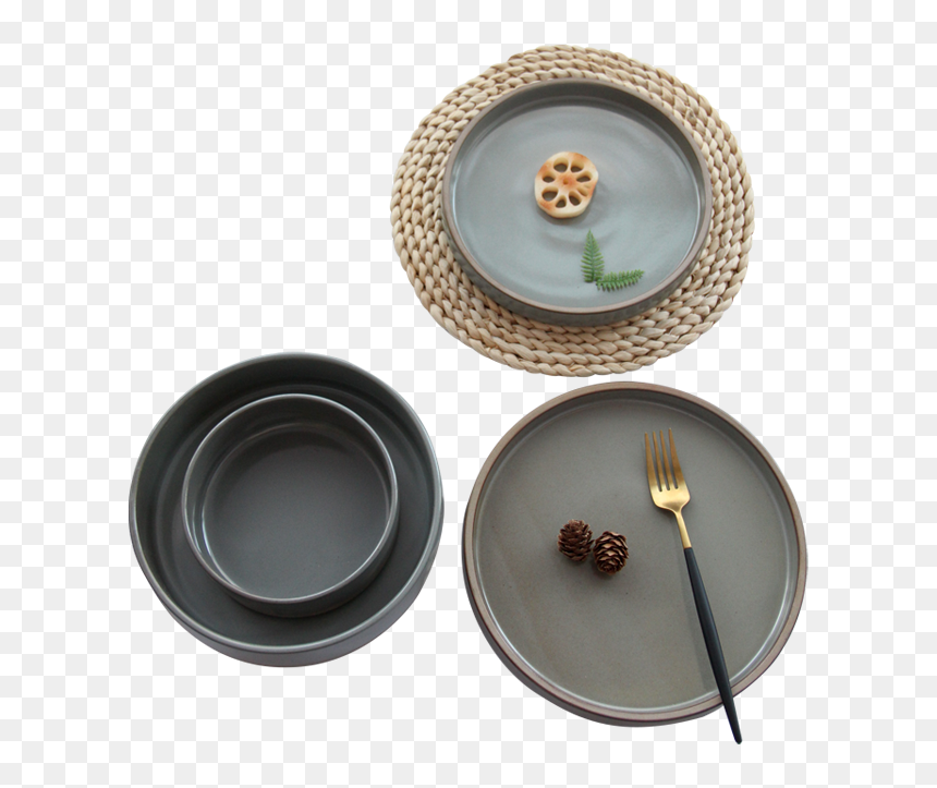 Transparent Crockery Items Png - Ceramic, Png Download - dishes png