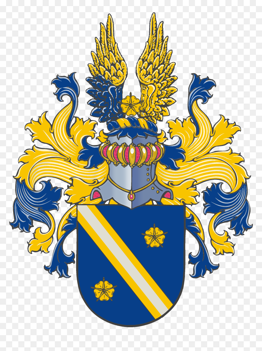 Clipart Shield Family - Van Den Berg Coat Of Arms, HD Png Download - shield clipart png