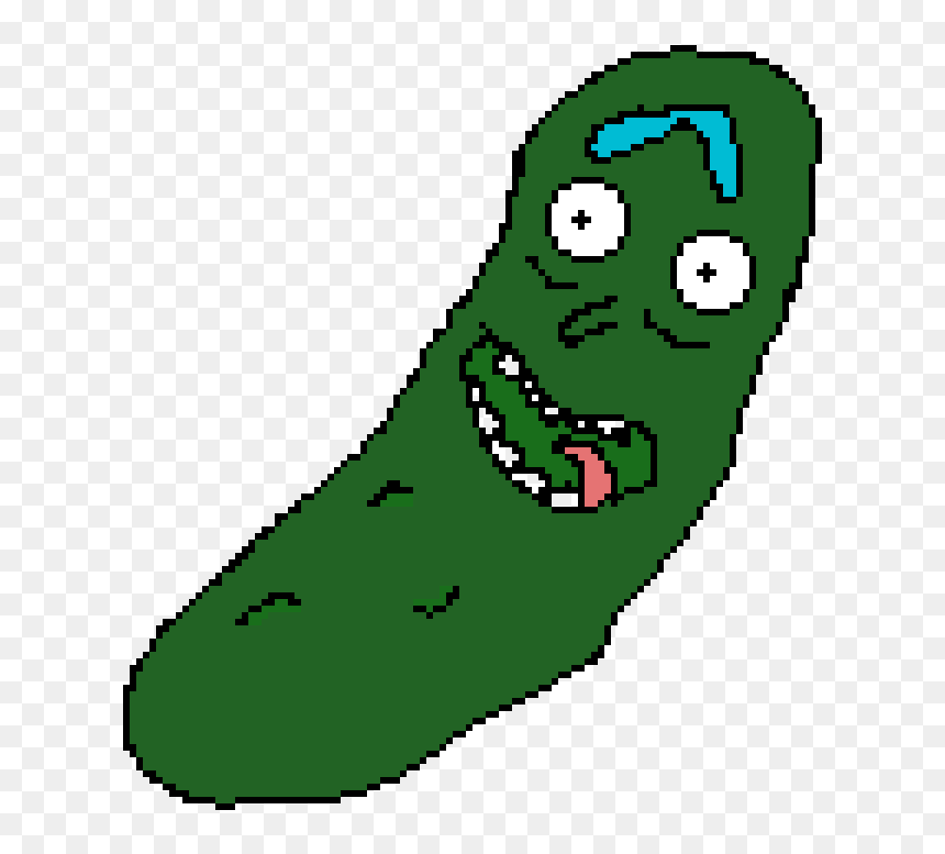 Vegetable, HD Png Download - pickle rick face png