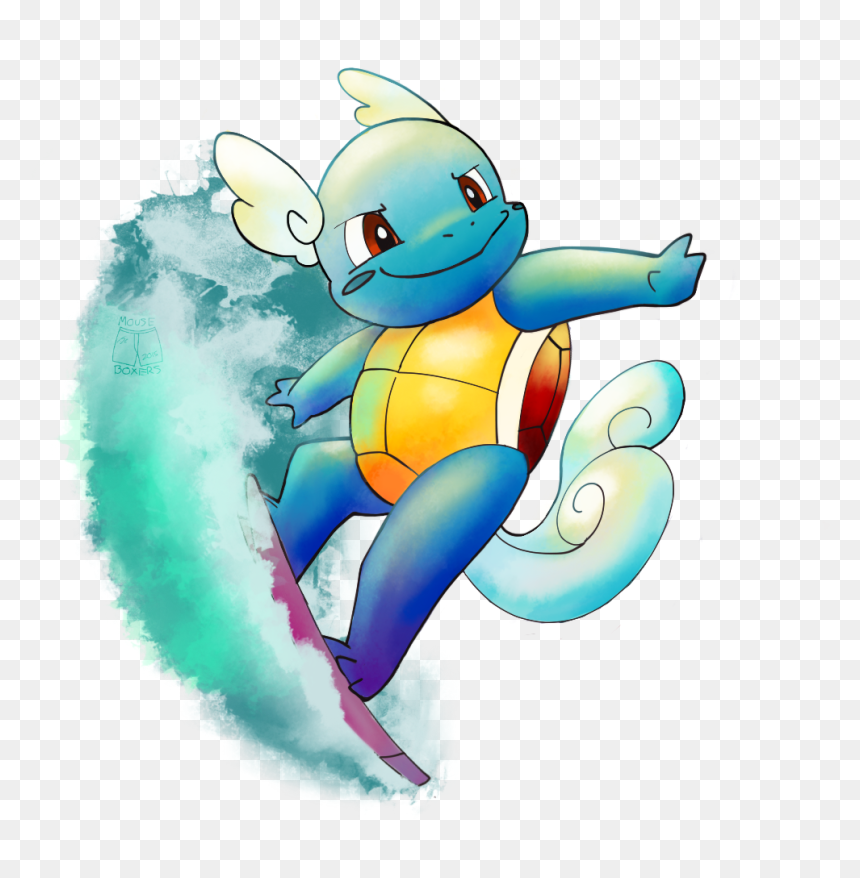 008 Wartortle - Cartoon, HD Png Download - wartortle png