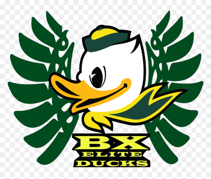 Bronx Elite Ducks - Black Oregon Ducks Logo, HD Png Download - oregon ducks logo png