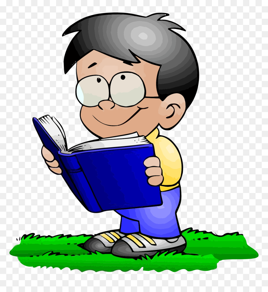 Thumb Image - School Boy Clip Art, HD Png Download - cartoon book png