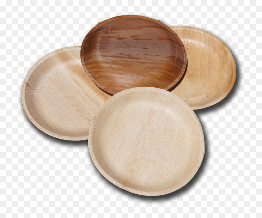 Biodegradable Palm Leaf Dishes - Plywood, HD Png Download - dishes png