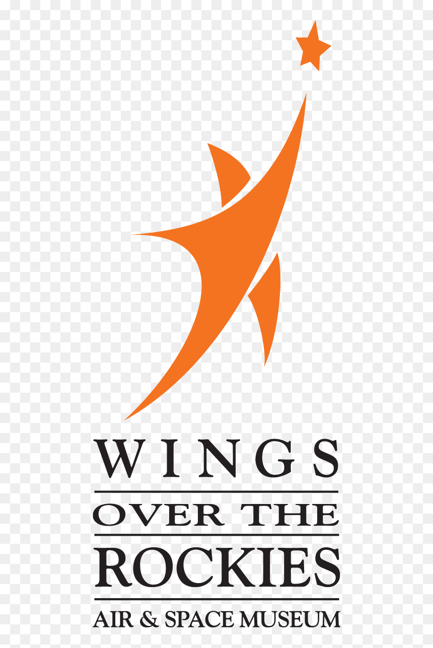 Wings Over The Rockies Logo Vertical No Bg - Wings Over The Rockies Logo, HD Png Download - rockies logo png