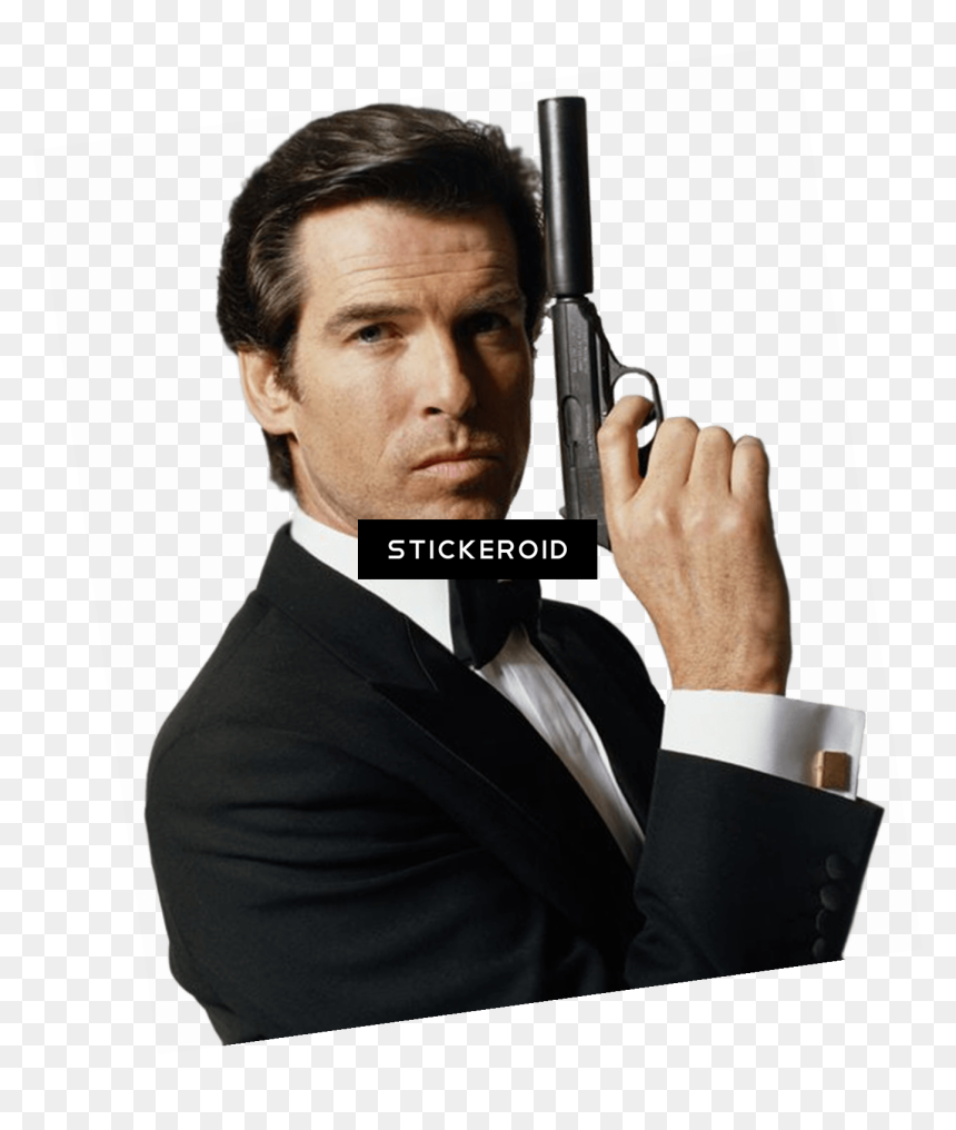 Pierce Brosnan James Bond - James Bond 007 Old, HD Png Download - mickie james png