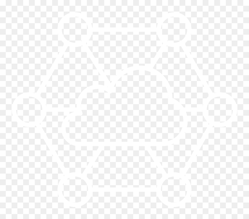 Networking-asaservice - Johns Hopkins Logo White, HD Png Download - cloud .png
