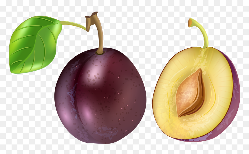 Plum Transparent Png Clip Art Image - Plum Clipart Png, Png Download - png clip art