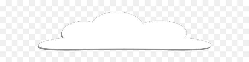 Cloud Png Icons - Monochrome, Transparent Png - cloud .png