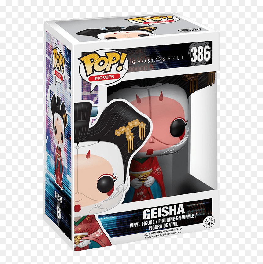 Funko Pop Movies Ghost In The Shell Geisha - Funko Pop Gueixa, HD Png Download - ghost in the shell png