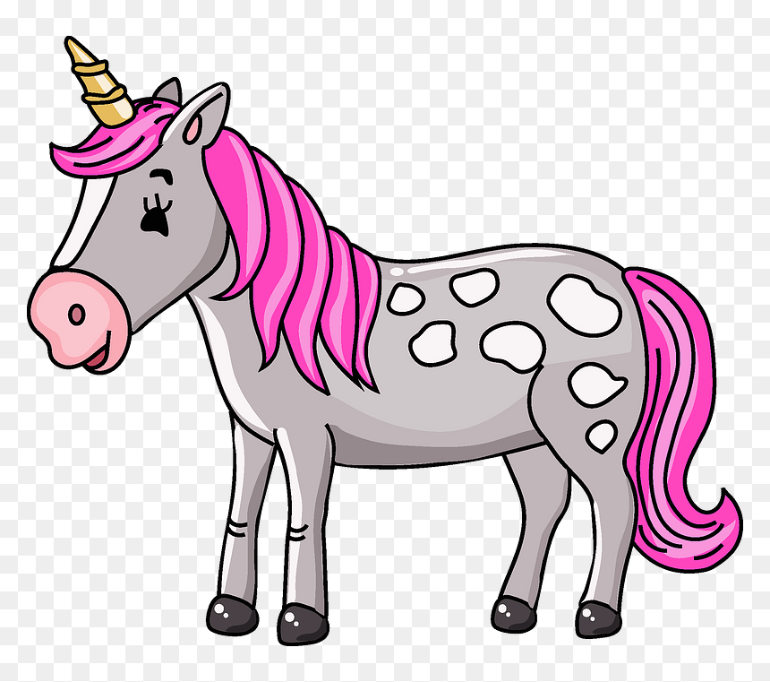 Unicorn Clipart - Mane, HD Png Download - unicorn clipart png