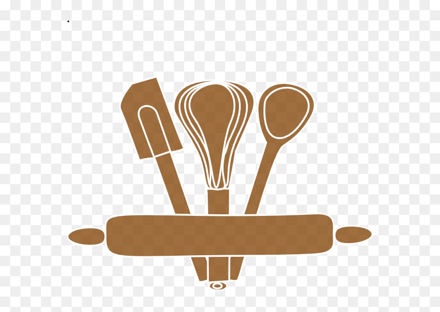 Baker Clipart Rolling Pin - Cooking Utensils Clipart, HD Png Download - rolling pin png