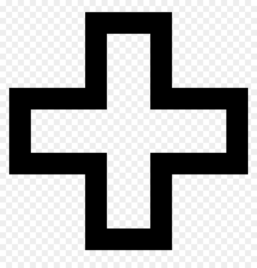 Xbox Cross Icon - 十字 マーク アイコン, HD Png Download - cross icon png