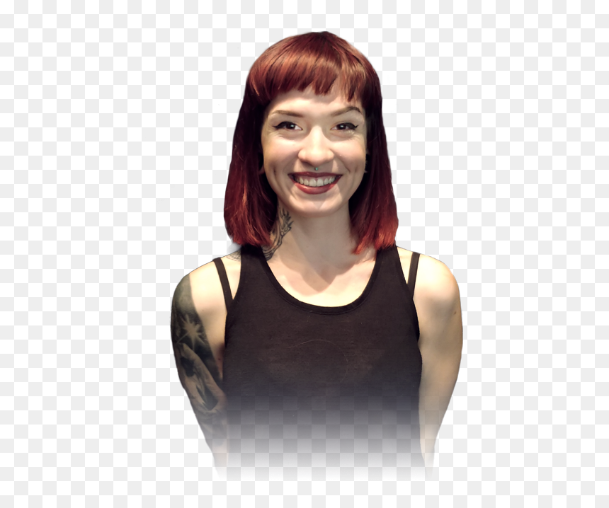 Girl, HD Png Download - neck tattoo png