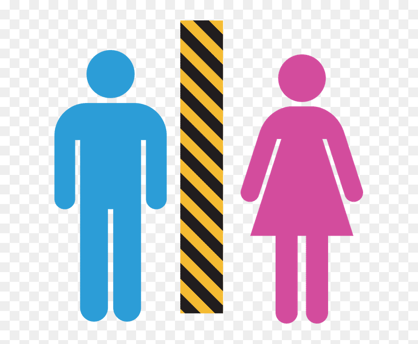 Copy Of School Building - Men Women Icon Png, Transparent Png - ball and chain png