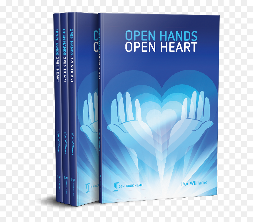 Open Hands Open Heart Book Set - Gods Open Hands, HD Png Download - open hands png