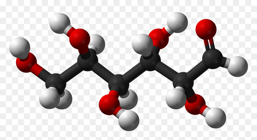 D Galactose Chain 3d Balls - Lactic Acid Muscle Cramp, HD Png Download - ball and chain png