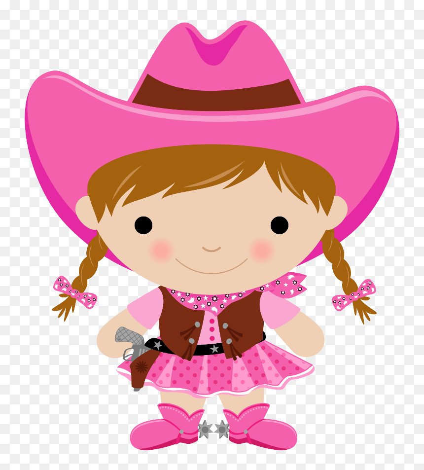 Transparent Clipart Baby Showers - Cowgirl Clip Art, HD Png Download - cowgirl png