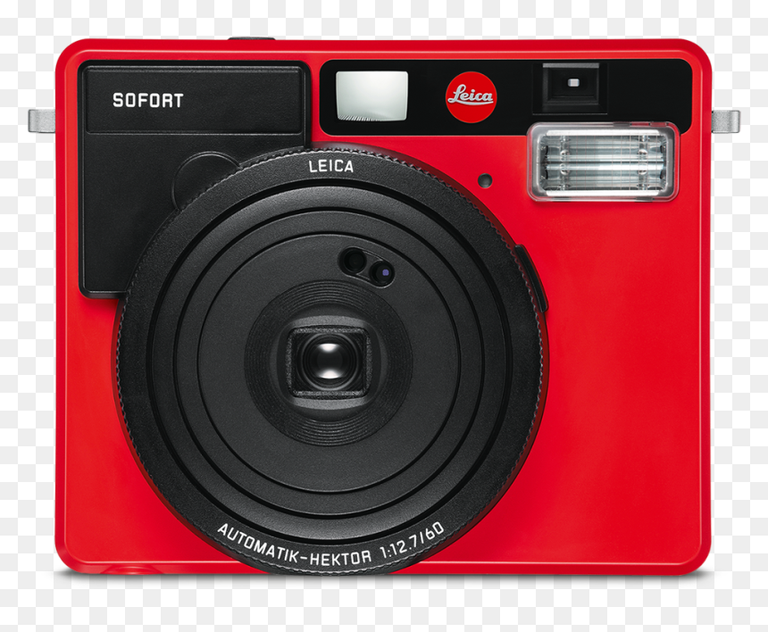 "
 Title=" - Leica Sofort Red, HD Png Download - polaroid camera png