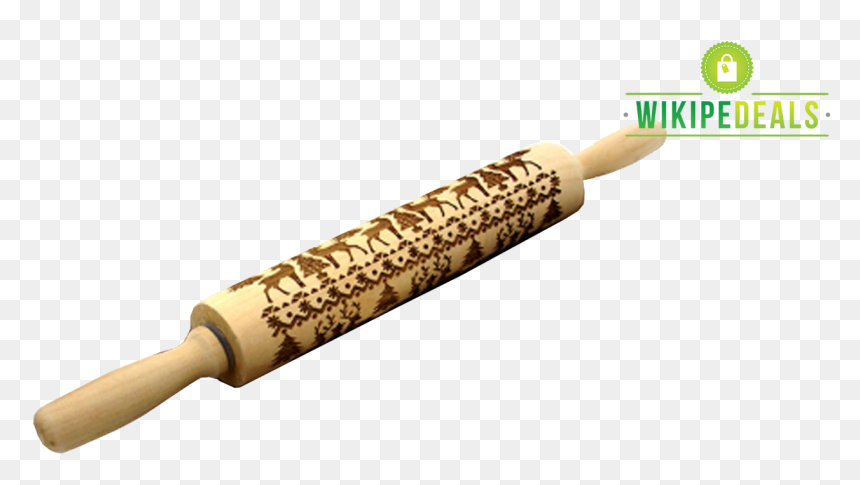 Yuletide Rolling Pin - Rolling Pin, HD Png Download - rolling pin png