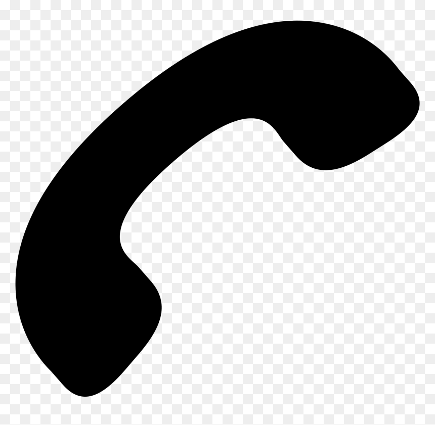 Flat Phone Icon Png Clipart , Png Download - Drawing Of A Home Phone, Transparent Png - call icon png