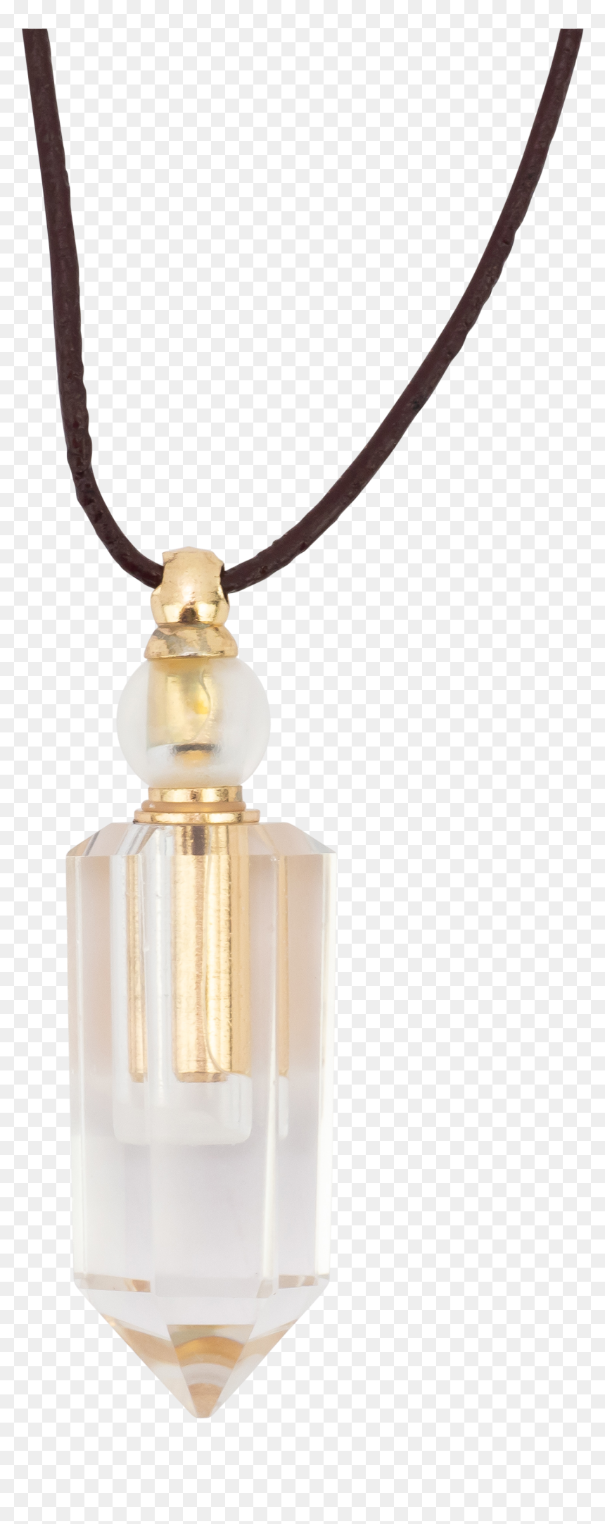 Crystal Necklace Png - Vial Necklace, Transparent Png - vial png