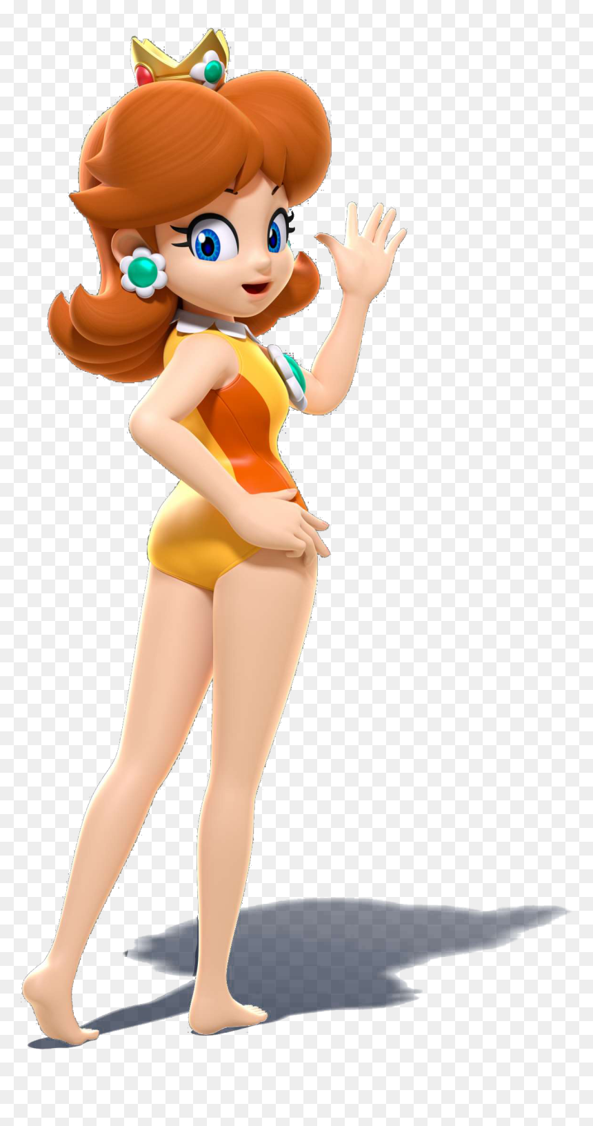 Mario & Sonic - Mario And Sonic At The Olympic Games 2020 Daisy, HD Png Download - princess daisy png
