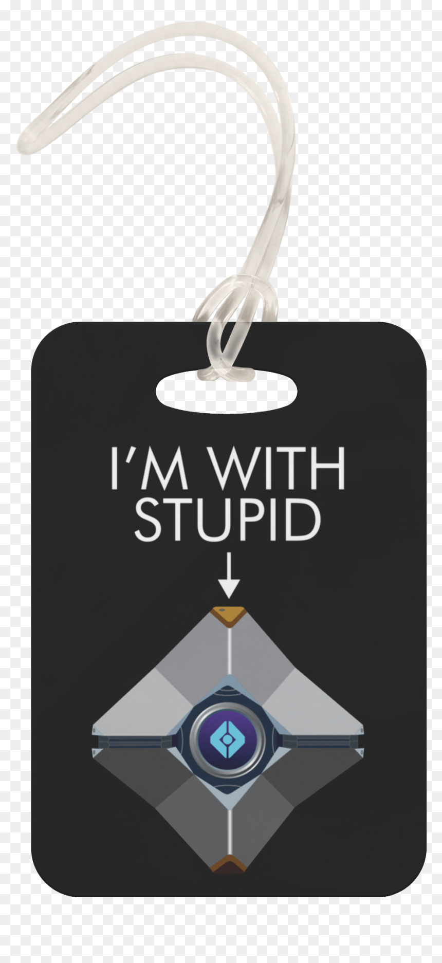 Destiny Ghost Metal Luggage Tag - Book Cover, HD Png Download - destiny ghost png