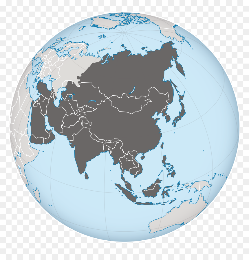 Thumb Image - Transparent Globe Png Asia, Png Download - asia png