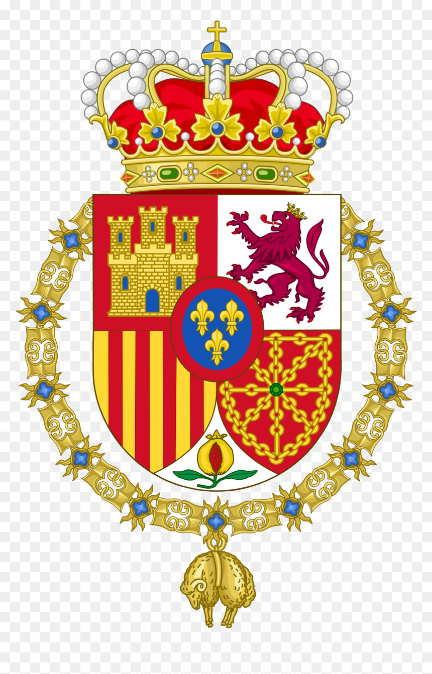 Monarchy Of Spain, HD Png Download - spanish flag png