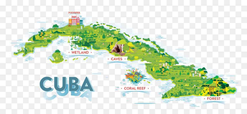 Cuba Located, HD Png Download - cuba png