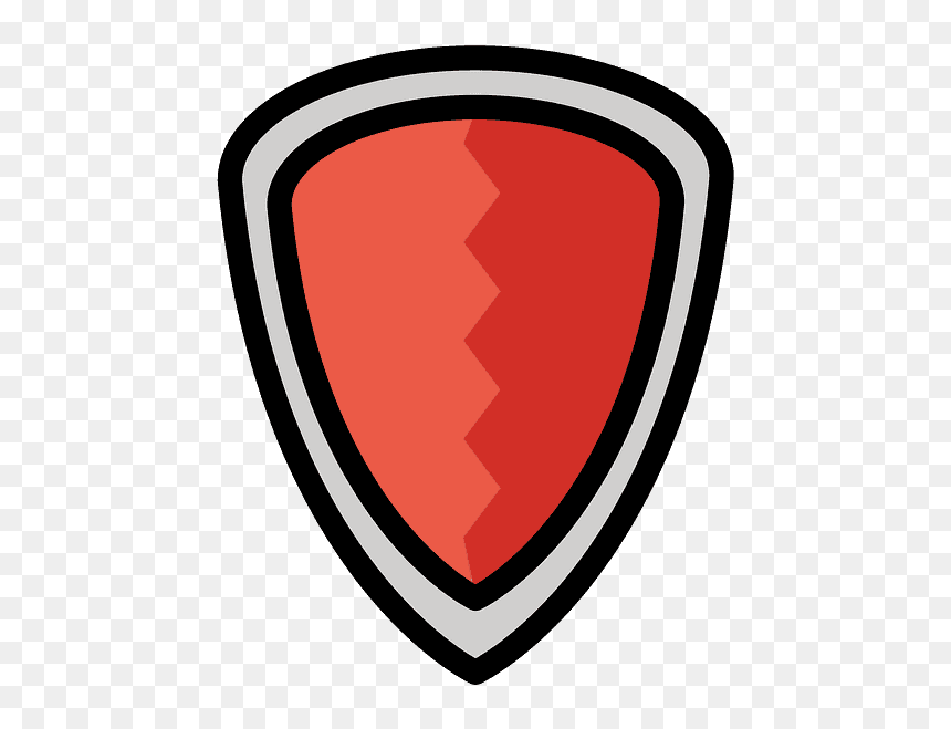 Shield Emoji Clipart - Emblem, HD Png Download - shield clipart png