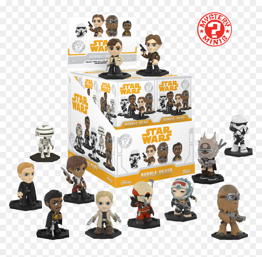 Star Wars Mystery Minis Solo - Solo A Star Wars Story L337, HD Png Download - c3po png