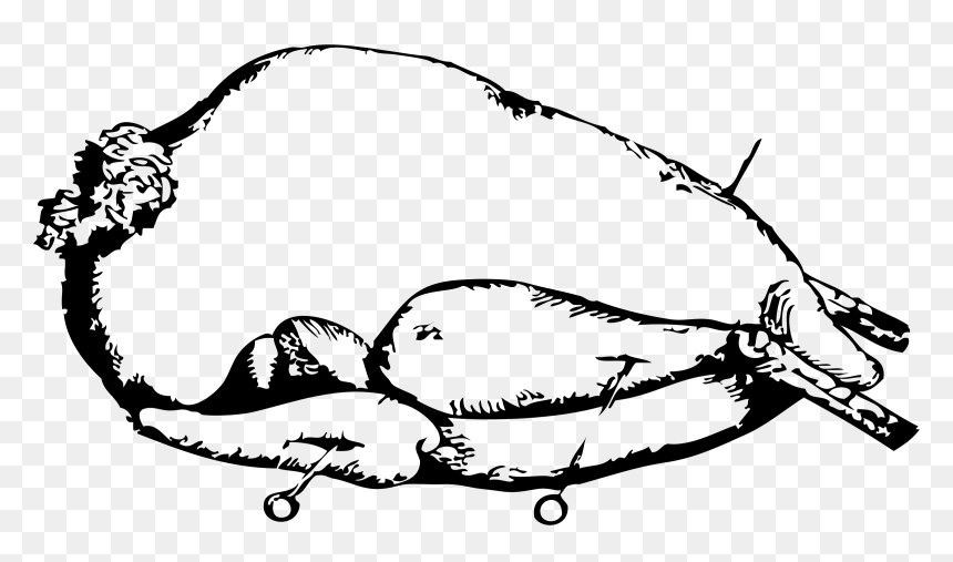 Coloring Thit Ga, HD Png Download - turkey clipart png