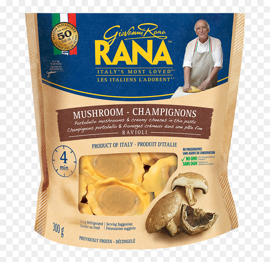 Mushroom Canada 3d - Chicken And Garlic Ravioli, HD Png Download - ravioli png